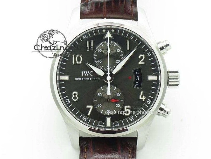 MIROTIME 0117 SunProtective Big Pilot Real PR IW500910 “Patrouille Suisse” ZF 1:1 Best Edition On Gray Nylon Strap 7278